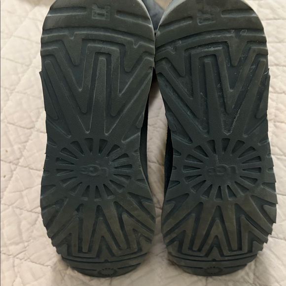 UGG Kara Treadlite Gray Suede Boots. Water Resistant. Wear up or cuffed. Sz 9. - Picture 8 of 13